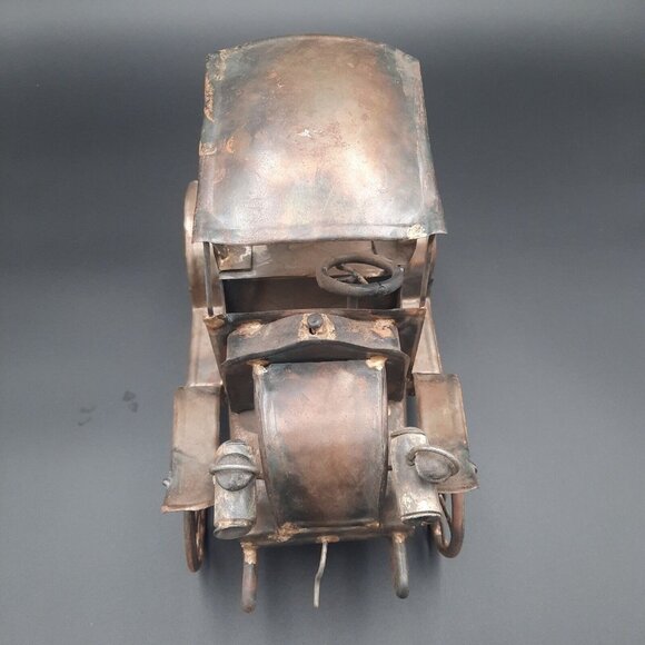 Antique-Style Metal Model‎ Car Figurine - Picture 7 of 9